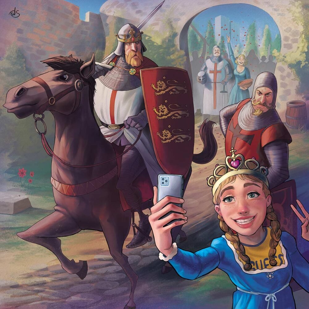 tsilis illustration funny history