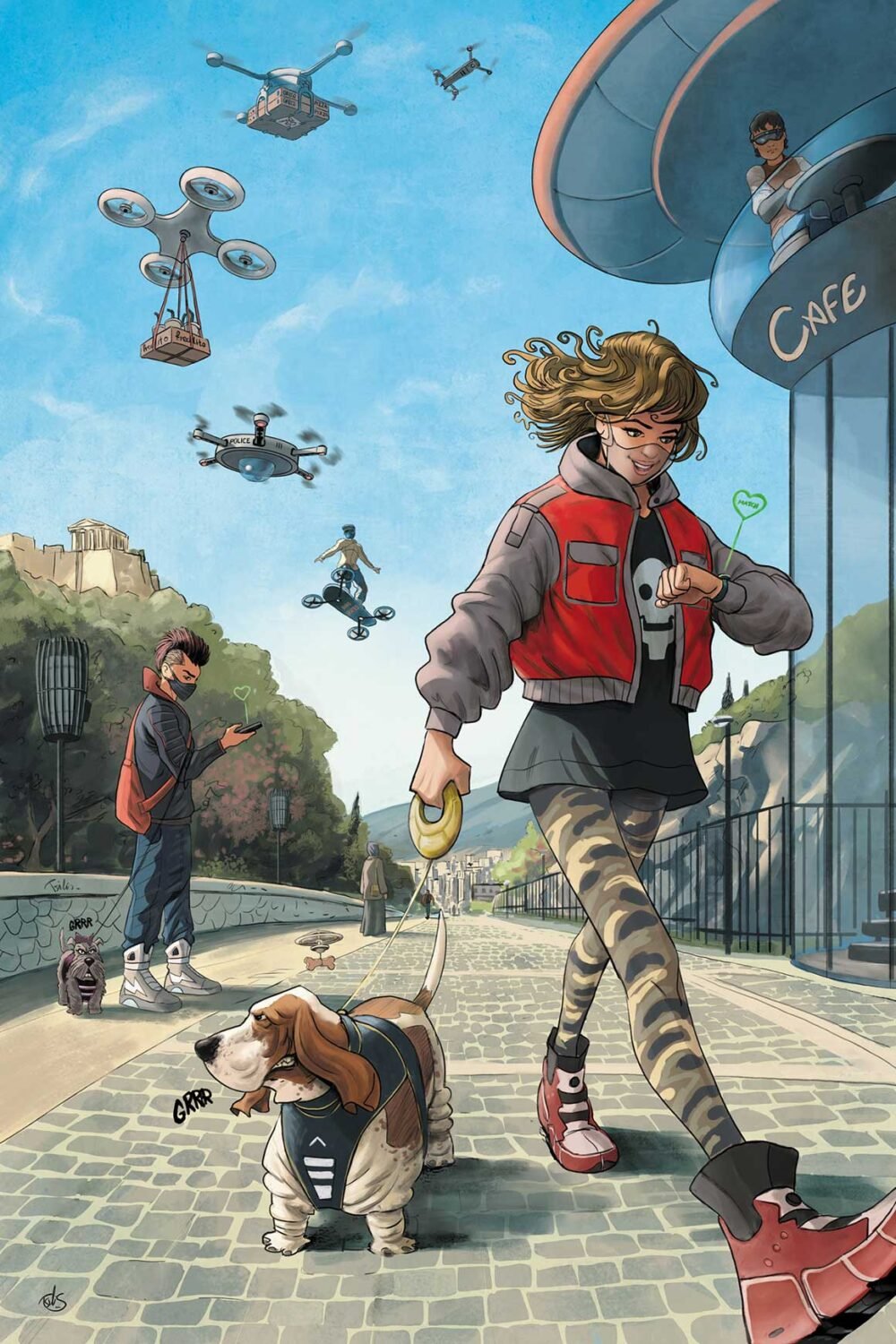 tsilis illustration scifi future