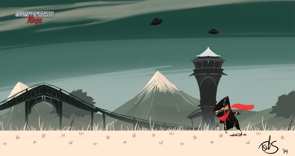 Thanos Tsilis CyberNinja_initial_concept